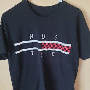 Black Party Streetwear Hustle T Shirt